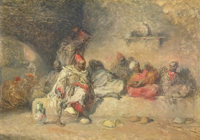 A Group of Moors by Francisco Lameyer